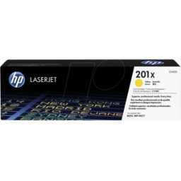 HEWLETT PACKARD TONER CF402X - Tóner HP, amarillo, 201X, original