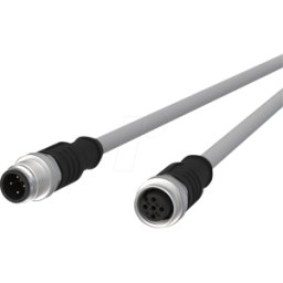 METZ CONNECT MC 142MIA12010 - Cable de sensor, M12, 4 polos, ac > KU, 1 m