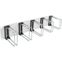 EFB-ELEKTRONIK EFB 6999832 - Panel de gestión de cables 2U de 19", 5x doble soporte, 110 mm,