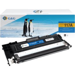 G&G; 18450 - Tóner, negro, 117A, compatible, HP
