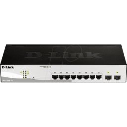 D-LINK DGS1211PE - Switch, 10 puertos, Gigabit Ethernet, 2x SFP