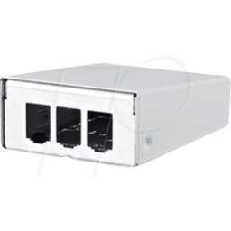 METZ CONNECT BTR 130861-0302E - Módulo carcasa AP 3 puertos blanco puro