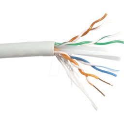 ROLINE 21151684 - Cat.6a Cable de red, UTP, gris, 100 m..