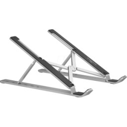DURABLE 505123 - Soporte del ordenador portátil, aluminio 15", plata