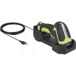 DELOCK 90588 - Escáner de código de barras, 2D, 433MHz/Bluetooth