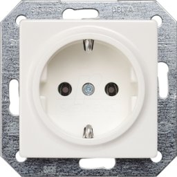 SIEMENS SIE 5UB1511 - DELTA i-System, enchufe de contacto protector blanco titanio 10/