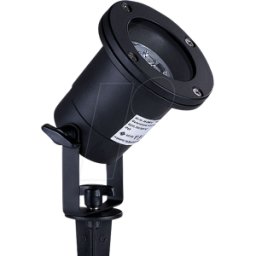 EGB ES GU10 SW - Difusor de jardín, negro, IP68, cable de alimentaci&oacut