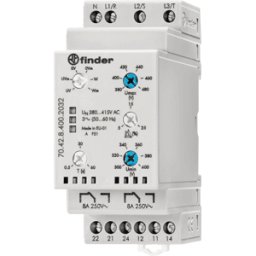 FINDER FIN 70.42 - Control de red trifásica para 380-415 VCA