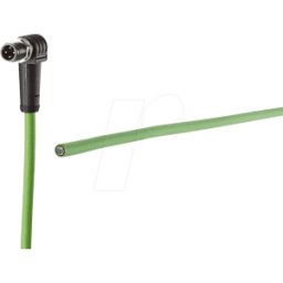 METZ CONNECT M12 ASLG401 - Cable de conexión M12, 4 polos, 1 m