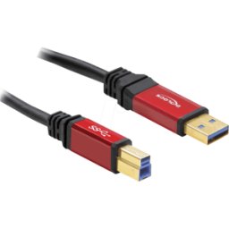 DELOCK 82759 - Cable USB 3.0, conector A macho a conector B macho, 5 m
