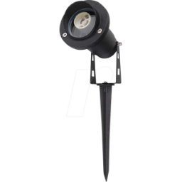 V-TAC VT-10373 - Proyector de jardín, base GU10, negro, IP65