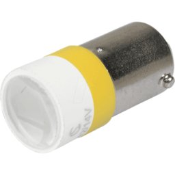 SIGNAL CONSTRUCT MELB 2212 - Proyector LED BA9s, amarillo, 12 V, 10000 mcd, Ø10 mm, 15