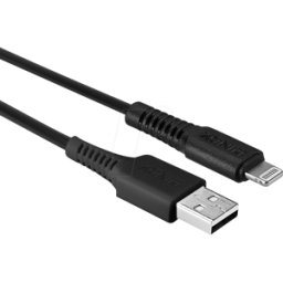 LINDY 31319 - Cable de carga y sincronización, USB-a > Lightning, MFI,