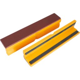 BERNSTEIN BERN 9 900 S5150 - Mordazas de protección para tornillos de banco, cuero/pl&