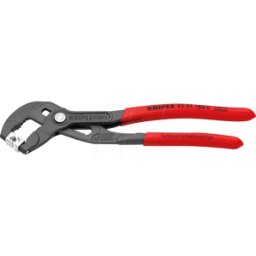 KNIPEX KN 85 51 180 C - Alicate para abrazaderas de manguera, 180 mm
