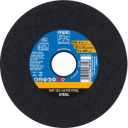 PFERD TOOLS PFERD 61719021 - DISCOS DE CORTE EHT 125-1,6 PSF ACERO