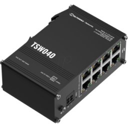 TELTONIKA TSW040 - Switch, 8 puertos, Fast Ethernet, PoE+