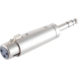 SHIVERPEAKS SHVP BS55035 - XLR-acoplamiento a jack enchufe 6,3 mm, estéreo