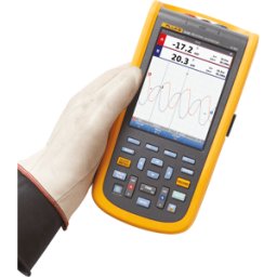 FLUKE 124B - Osciloscopio de mano ScopeMeter® 124B, digital, para la industri