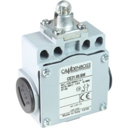 CAMDENBOSS CB CE21.00.BM - Interruptor de fin de carrera, IP66, llave de rodillo, 50mm