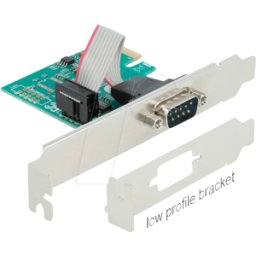 DELOCK 90006 - Tarjeta PCI Express a 1 x Serie RS-232