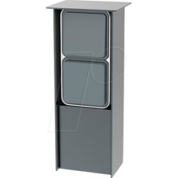 JEHOKA 20299045 - Columna de acero inoxidable B 2.2, 1 interruptor, 1 toma de corr
