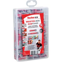 FISCHER BEFESTIGUNGSSYSTEME FD 540096 - Caja maestra DUOPOWER corta/larga, 150 piezas
