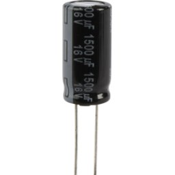 PANASONIC FR-A 1500U 16 - Elko radial, 1.500microF, 16V, 105 °C, baja ESR