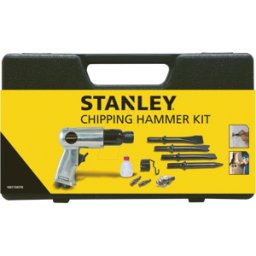 STANLEY TOOLS VEL W160173XSTN - Juego de martillo de cincel neumático, 9 piezas
