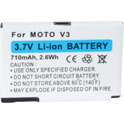 FREI AKKU MOT 9 - Batería de repuesto para Motorola, PEBL U6 / RAZR V3, ion
