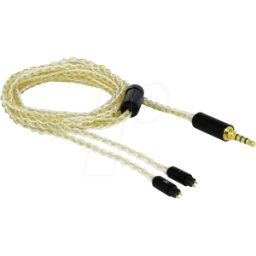DELOCK 85849 - Cable de audio conector estéreo de 3,5 mm macho a 2 x 2 contacto