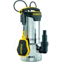 STANLEY TOOLS STAN P1100SS - Bomba sumergible, acero inoxidable, agua sucia, 1100 W..