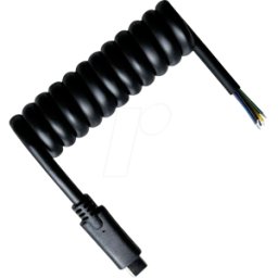 BKL 10080175 - USB C macho - extremos libres, 100 W, 1,0 m.