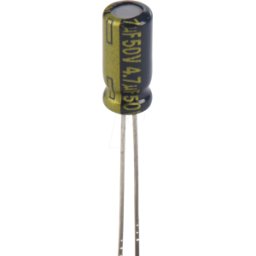 PANASONIC FC-A 4,7U 50B - Elko radial, 4,7microF, 50V, 105 °C, ESR baja, AEC-Q200