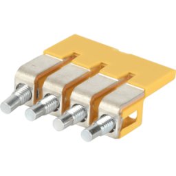 WEIDMÜLLER WQV 4 4 - Puente Klippon® Connect, serie W amarillo