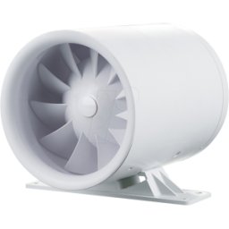 SIKU 100 TURB T - Ventilador de entrada tubular Ø 100 mm, motor de rodamiento de b