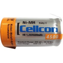 FREI NH JN 400C-1Z - Batería NiMH, C (Baby), 4500 mAh, paquete de 1