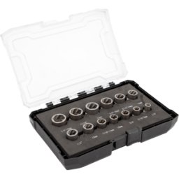 C.K CK T4361 - 3/8", 13 piezas, perno dañado y tuerca extractor conjunto