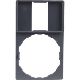 SCHNEIDER ELECTRIC ZBZ33 - Soporte de escudo para 22mm de diámetro, sin escudo, 30 x