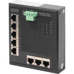 DIGITUS DN651127 - Switch, 8 puertos, Gigabit Ethernet