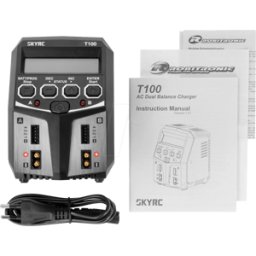 SKYRC T100 - Cargador para baterías T100, para 2-4s, máx. 5 A.