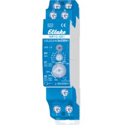 ELTAKO NR12-001-3X230V - Relé de control de red - 1 contacto inversor, 250V/10A
