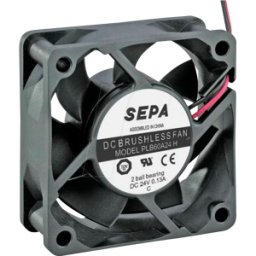 SEPA PLB60A24SE - Ventilador axial, 60x60x25mm, 24V, rpm: 4500