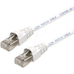 TELEGÄRTNER TG 100007991 - Cable de conexión RJ45 Cat.6a S/FTP 1 m blanco