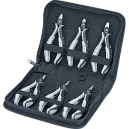 KNIPEX KN 00 20 16 PESD - Juego de alicates ESD, 6 piezas