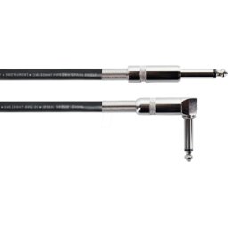 CORDIAL EI 3 PR - Cable de audio, 6,3 mm mono jack > 6,3 mono jack angulado, 1,5 m