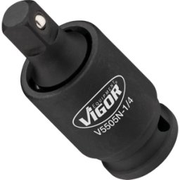 VIGOR VI V5505N-1/4 - Llave de impacto, pieza articulada, V5505N-1/4