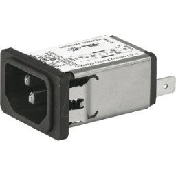 SCHURTER ESF5110 6A SN - Filtro de supresión de interferencias, 6 A, C14