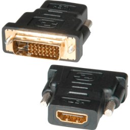 ROLINE 12033116 - Adaptador HDMI, zócalo HDMI al enchufe DVI
