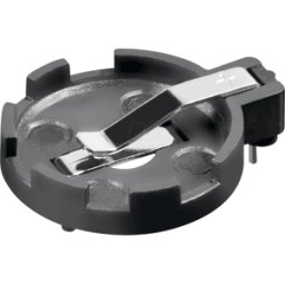 FREI KZH 20-1 - Soporte de pilas de botón para 20 mm de diámetro
